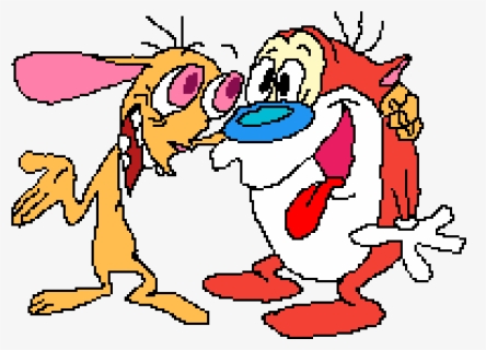 Ren And Stimpy - Ren And Stimpy Mordecai, HD Png Download, Free Download