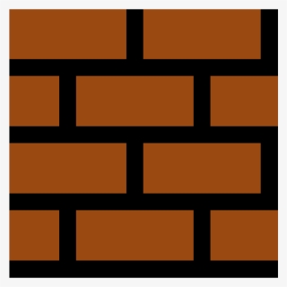 Mario Brick Png - Super Mario Bros Block Pixel Art, Transparent Png, Free Download