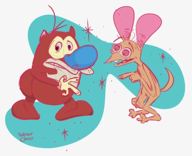 Ren&amp - Stimpy - Cartoon, HD Png Download, Free Download