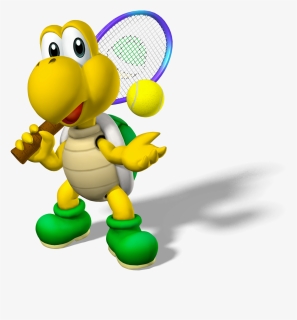 Mario Tennis Extreme Ball - Koopa Mario Power Tennis, HD Png Download, Free Download