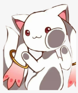 #madokamagica #puella Magi Madoka Magica #magimadokamagic - Wanna Make A Contract Kyubey, HD Png Download, Free Download