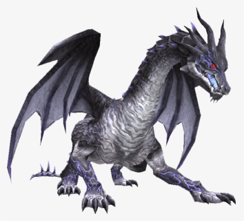 #realistic #dragon #fantasy - Final Fantasy Xi Dragon, HD Png Download, Free Download