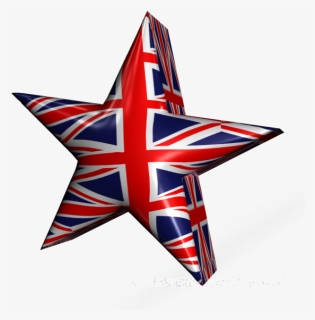 3d British Star - British Star, HD Png Download, Free Download