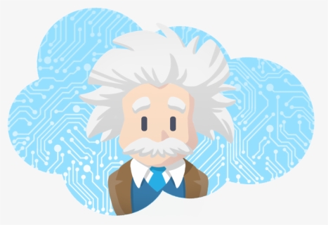 Transparent Einstein Cartoon Png - Ai Salesforce Background, Png Download, Free Download