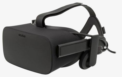 Oculus Rift Cv1 Headset Front With Transparent Background - Vr Headset Transparent, HD Png Download, Free Download