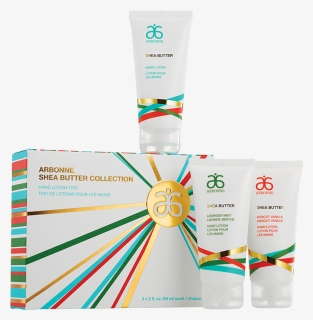 Arbonne Shea Butter Collection Hand Lotion Trio Moisturize, - Personal Care, HD Png Download, Free Download