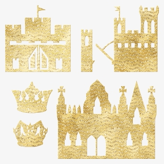 Gold Castle Png, Transparent Png, Free Download