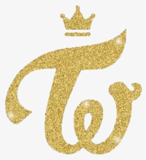 #twice #crown #glitter #logo #golden #t - Abbey Gardens, HD Png Download, Free Download