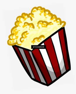 Clip Art Transparent Popcorn , Png Download - Transparent Background Popcorn Clip Art, Png Download, Free Download