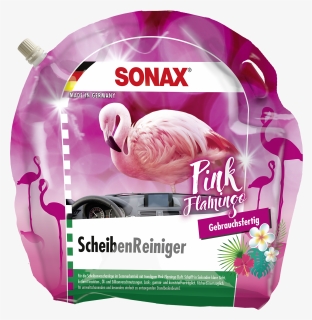 Sonax Pink Flamingo Scheibenreiniger, HD Png Download, Free Download