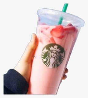 #starbucks #drink #pinkdrink #pink #venti #vsco #basic - Tall Pink Drink Starbucks, HD Png Download, Free Download