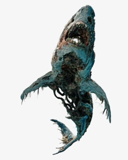 Huge Undead, Unaligned - Pirates Of The Caribbean Shark, HD Png Download, Free Download