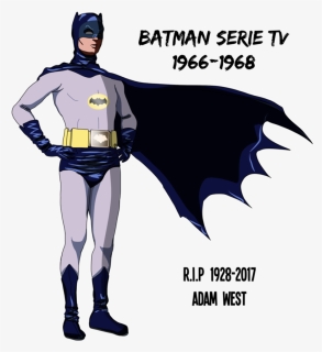 Rip Drawing Superhero - Batman Adam West 2017, HD Png Download, Free Download