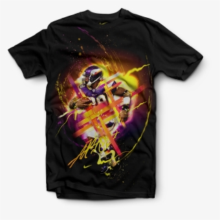 Nike Football Adrian Peterson T-shirt - Examples Of Graphic Design Nike, HD Png Download, Free Download