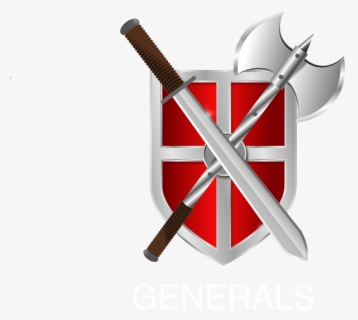 Sword And Shield Transparent Clipart , Png Download - Sword And Axe Cross, Png Download, Free Download