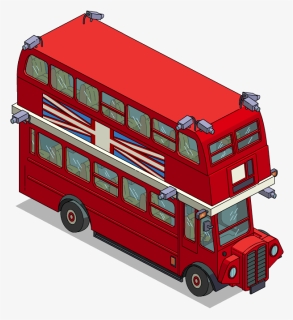 Tapped Out Double Decker Bus, HD Png Download, Free Download