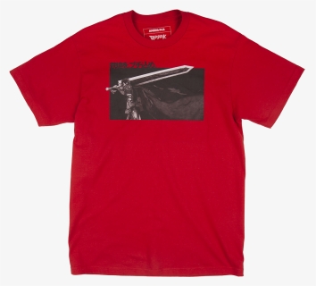 Berserk Guts Box Red Tee - Assault Rifle, HD Png Download, Free Download