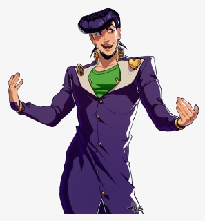 Josuke Hair Png Transparent Png Png Download Jojo S Bizarre Adventure Josuke Png Download Kindpng - josuke hair roblox