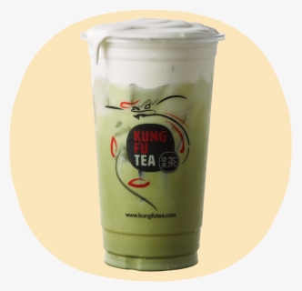 Matcha Milk Cap Bubble Tea Kung Fu Tea Hd Png Download Kindpng - roblox boba tea hat
