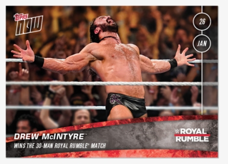 Wwe Topps Now® Card - Professional Wrestling, HD Png Download, Free Download