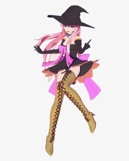 Blot Ungkarl Sightseeing Project Diva Wiki - Luka Megurine Witch Style, HD Png Download - kindpng