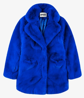 Fur Coat Blue Png Transparent, Png Download, Free Download