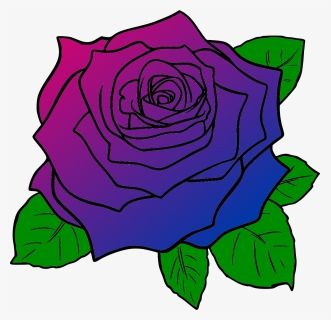 Run For The Roses Clip Art - Draw A Rose Step, HD Png Download, Free Download