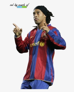 Ronaldinho Render Photo Ronaldinhobarca - Player, HD Png Download, Free Download