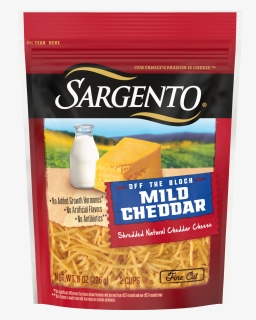 Sargento® Shredded Mild Natural Cheddar Cheese"  Class="img - Sargento Mozzarella Cheese, HD Png Download, Free Download