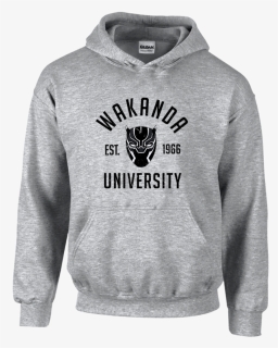 Wakanda University Unisex Hoodie - Bluza Z Kapturem 5xl, HD Png Download, Free Download