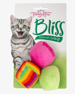 Trouble & Trix Bliss Balls Cat Toy - Cat Toy, HD Png Download, Free Download