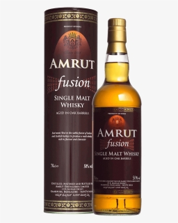 Amrut Fusion Indian Single Malt Whisky , Png Download - Amrut Fusion Single Malt Whiskey, Transparent Png, Free Download