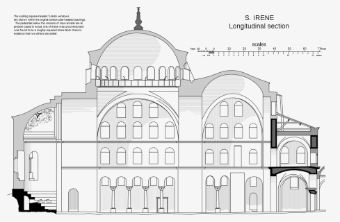 Byzantine Architecture Lines, HD Png Download, Free Download