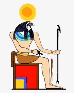 Picture Of God Ra-ve318 - Amon Ra Egyptian God, HD Png Download, Free Download