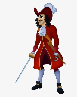 Disney Clipart Captain Hook - Captain Hook Disney Clipart, HD Png Download, Free Download