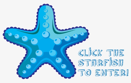 Starfish Silhouette Png Download - Cartoon Starfish Png, Transparent Png, Free Download