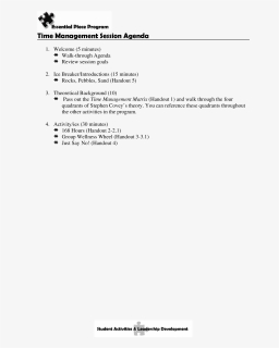 Time Management Session Main Image - Learn To Read New Testament Greek Workbook Answer Key, HD Png Download, Free Download