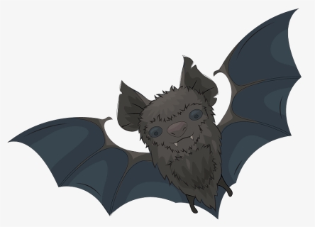 Bat Clipart - Cartoon, HD Png Download, Free Download