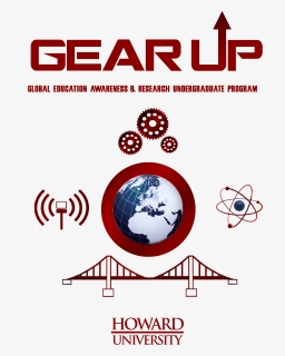 Gear Up Logo - World Globe, HD Png Download, Free Download
