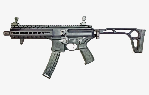 Sig Sauer Mpx Pistol Folding Stock - Mpx With Folding Stock, HD Png Download, Free Download