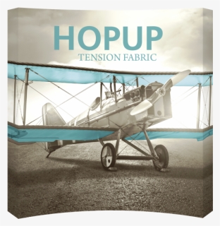 Hopup Tension Fabric Banner Stand - Happy Birthday Aviation Theme, HD Png Download, Free Download