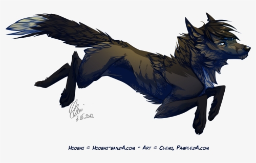 Pin By Mykel Freeman On Art - Wolf Art Anime Transparent, HD Png Download, Free Download