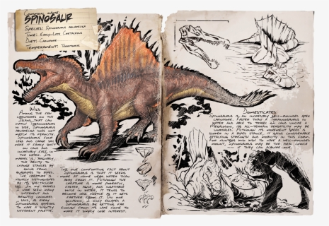 Spinosaurus Ark, HD Png Download, Free Download