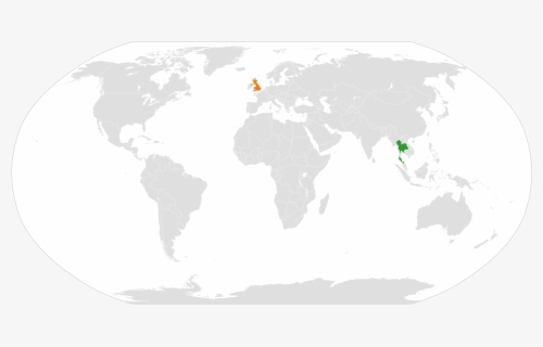 Thailand United Kingdom Locator - Global Hunger Index 2019, HD Png Download, Free Download