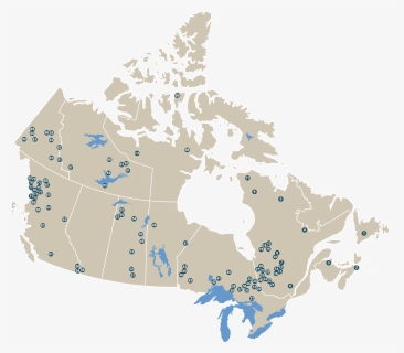 Mining In Canada Map, HD Png Download, Free Download