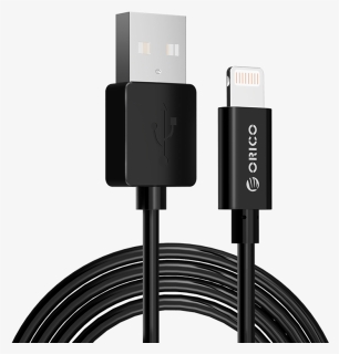Orico Usb Cable For Iphone 8 7 6s Plus X Ipad Charging - Lightning, HD Png Download, Free Download