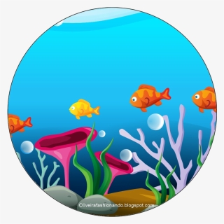 Topper Fundo Do Mar Png - Bubble Guppies Submarine, Transparent Png, Free Download