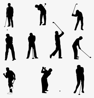 Outline Of A Golfer, HD Png Download, Free Download