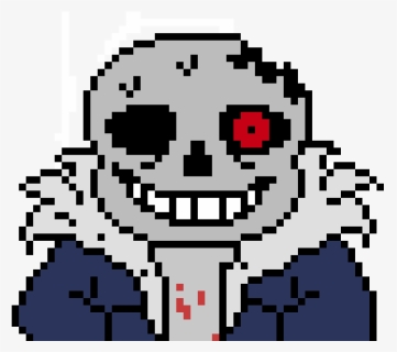 Sans Face Pixel Art, HD Png Download, Free Download