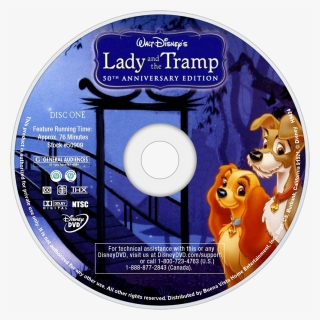 Lady And The Tramp 2 Dvd - Lady And The Tramp Dvd Disc, HD Png Download, Free Download